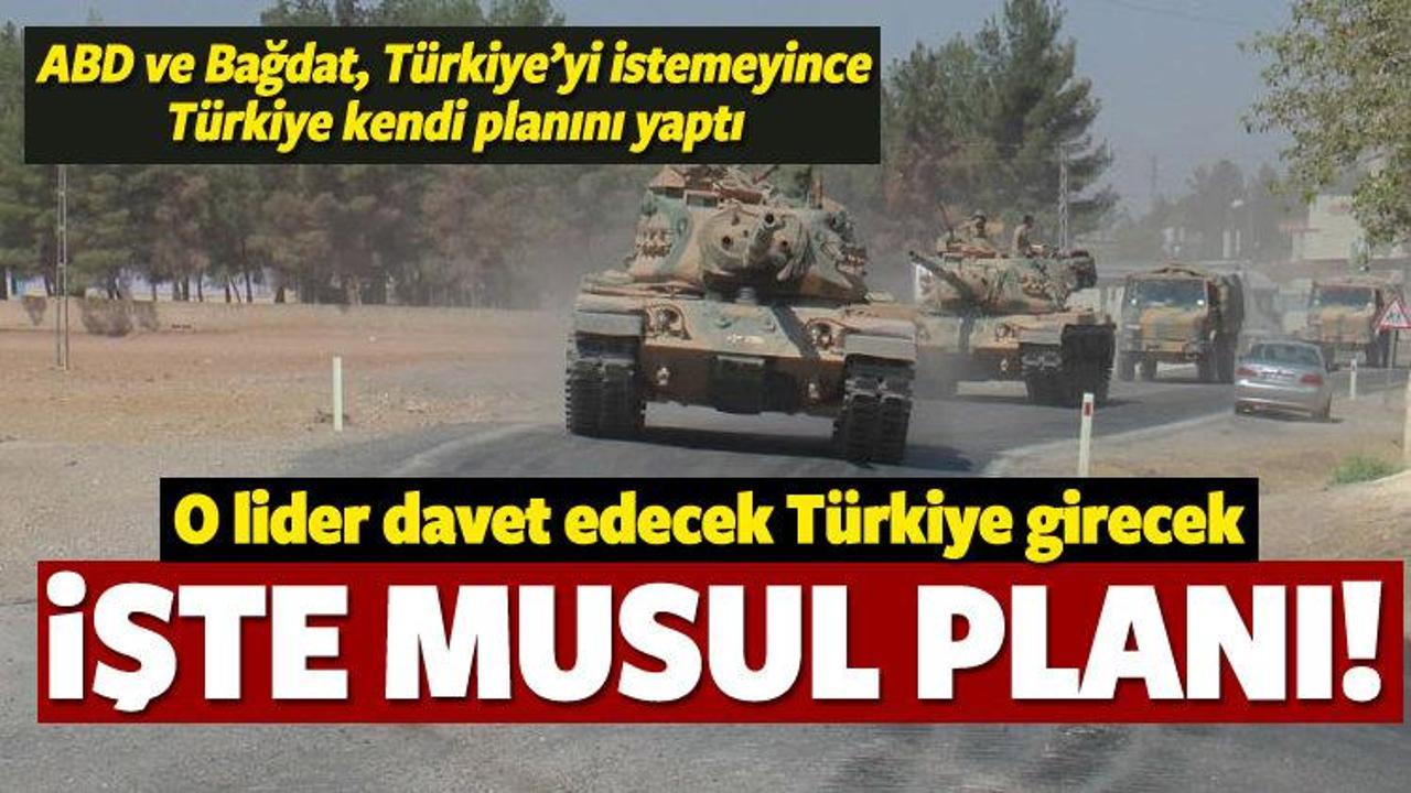 İşte Türkiye'nin Musul planı