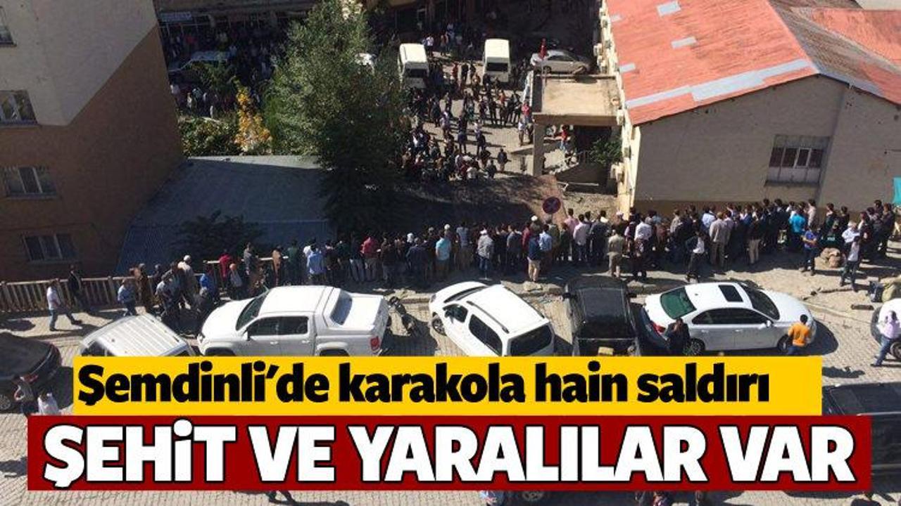 Şemdinli'de karakola saldırı: 17 şehit