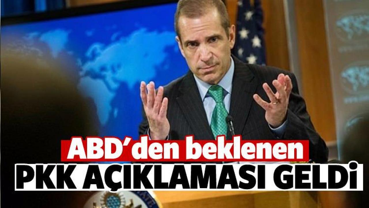 ABD'den PKK açıklaması!