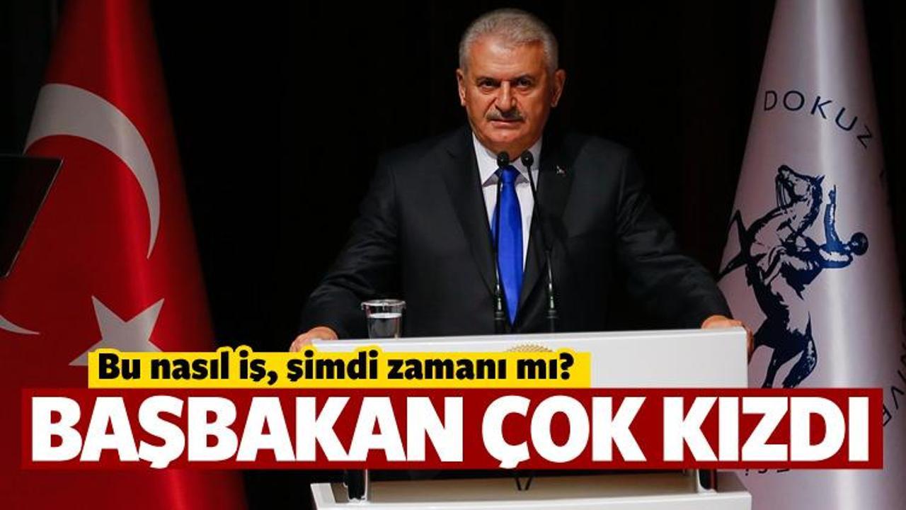Başbakan &ccedil;ok kızdı: Bu nasıl iş!