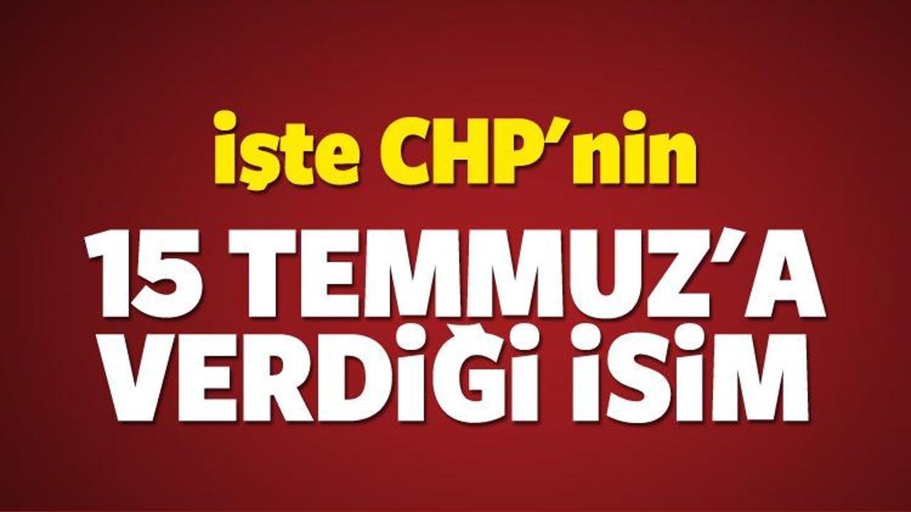 CHP AK Parti'yle aynı teklifi verdi!