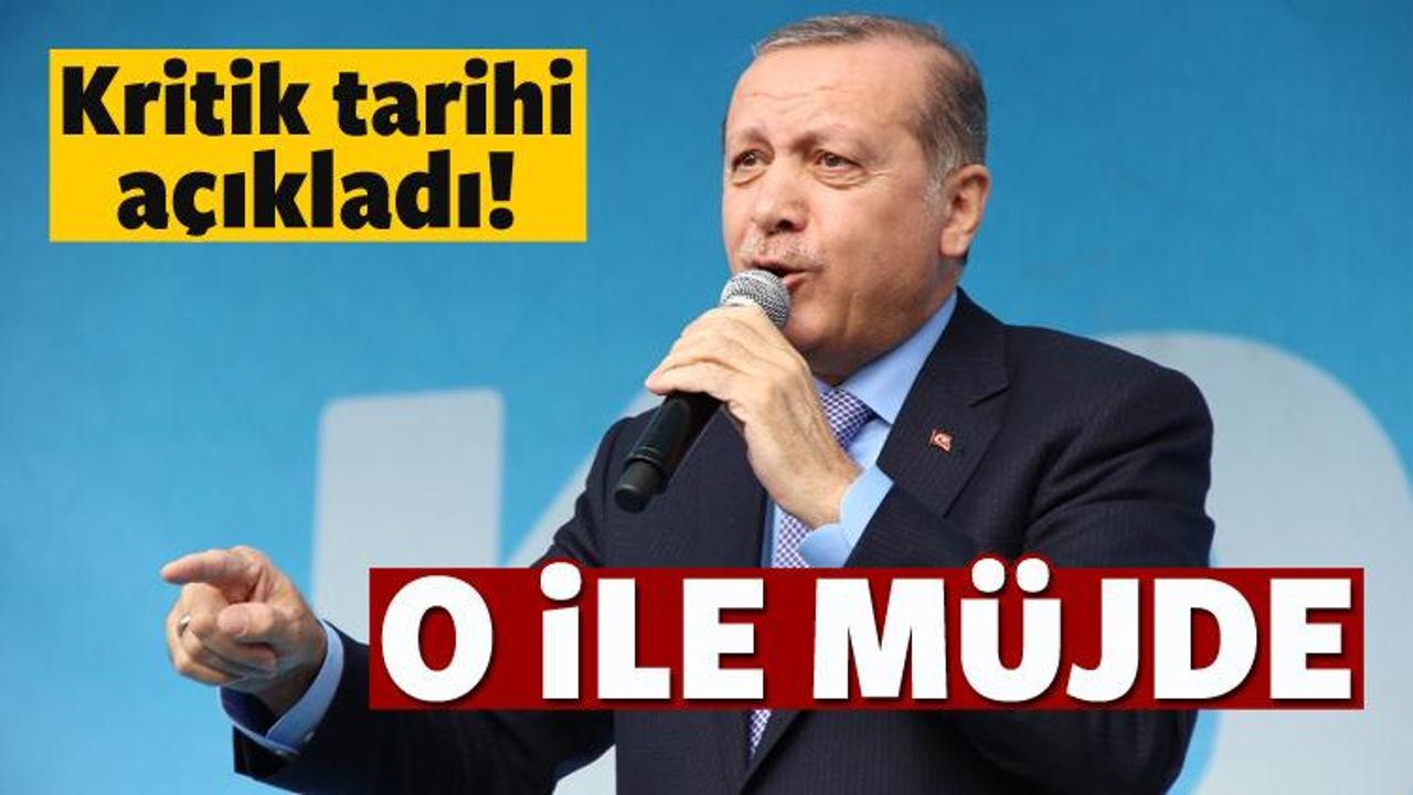 Erdoğan yeni havalimanında kritik tarihi a&ccedil;ıkladı