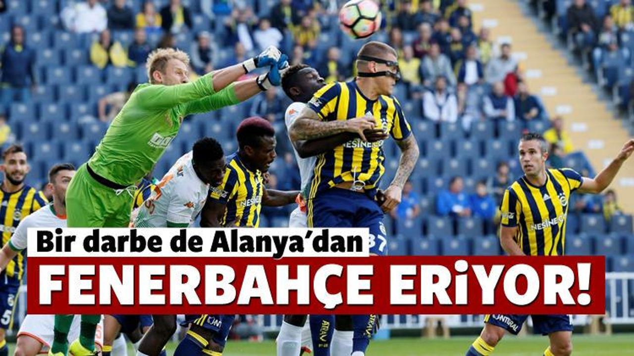 Fenerbahçe'ye bir darbe de Alanya'dan!