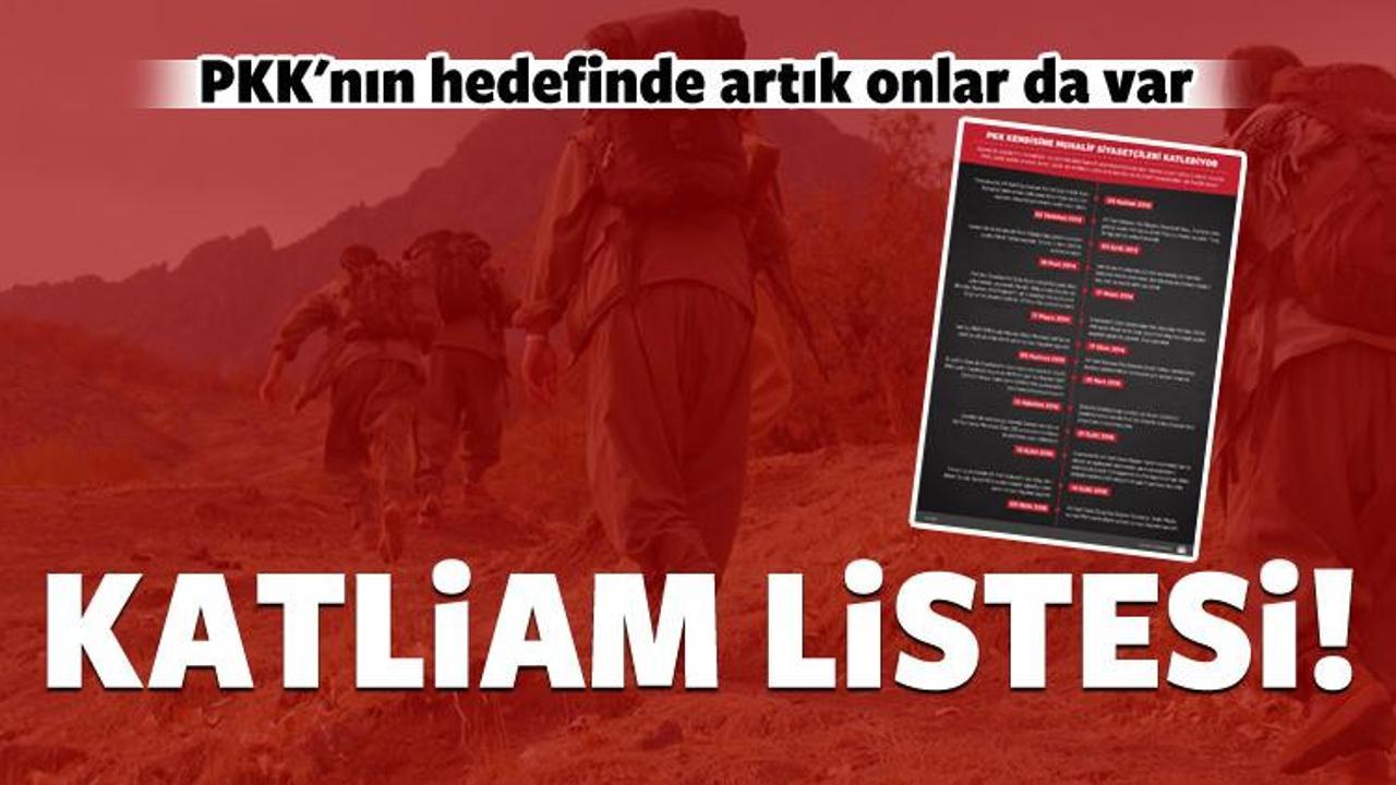 PKK kendisine muhalif siyasetçileri katlediyor
