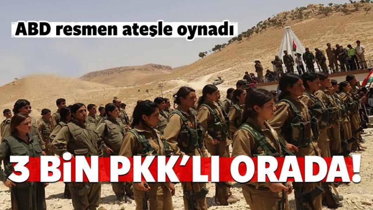 3 bin PKK'lı Musul'da!