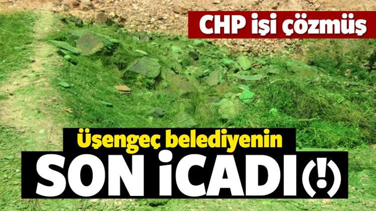 CHP'li üşengeç belediyenin son icadı!