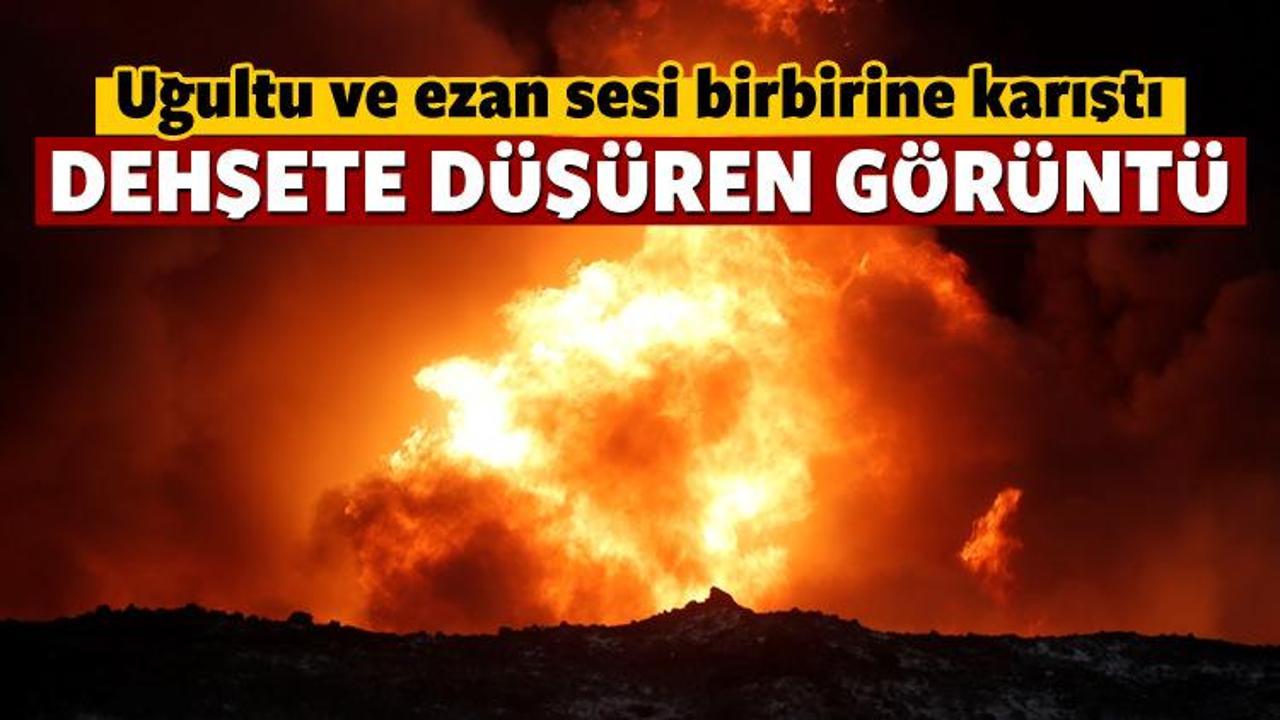 Musul'da dehşete d&uuml;ş&uuml;ren g&ouml;r&uuml;nt&uuml;!