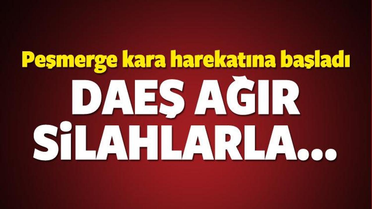Peşmerge kara harekatına başladı