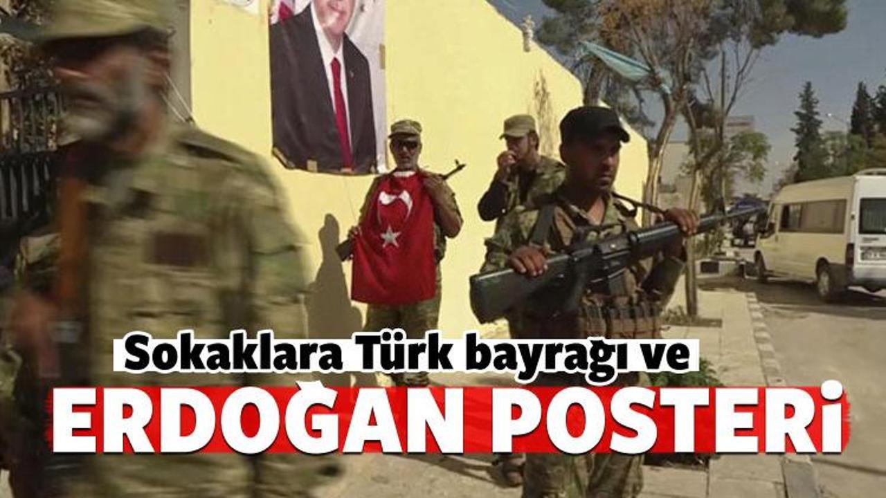 Sokaklara Erdoğan posterleri asıldı