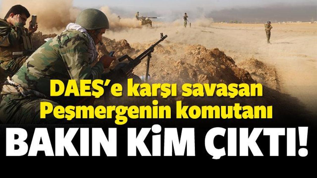 Peşmergenin komutanı eski PKK'lı çıktı