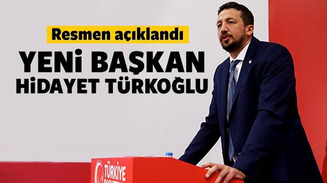 Resmen açıklandı! Hidayet Türkoğlu yeni başkan