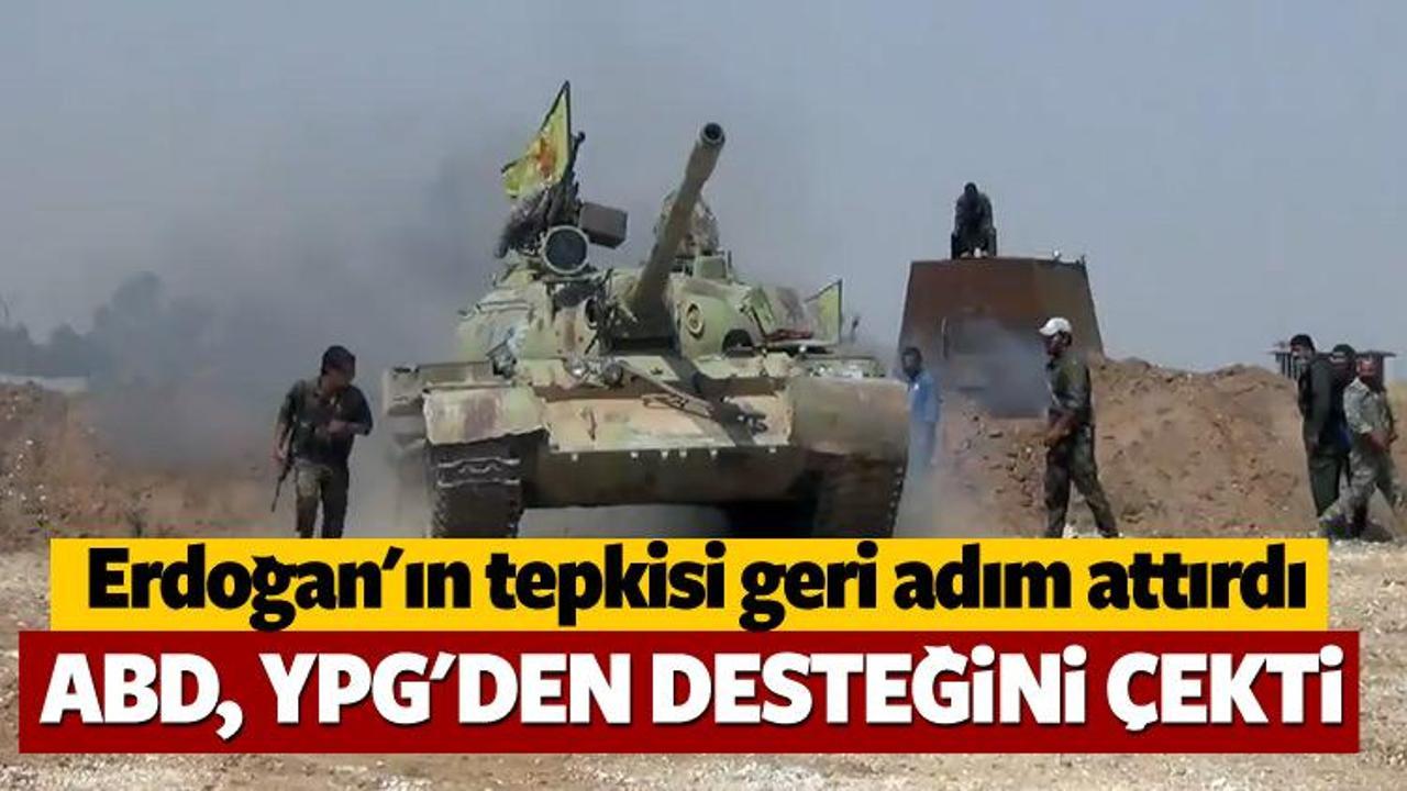 ABD, YPG'ye silah verme kararını askıya aldı