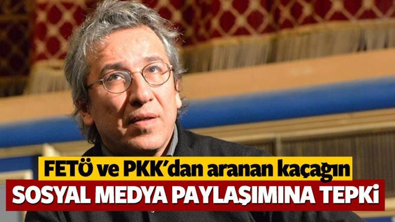Almanya'ya ka&ccedil;an Can D&uuml;ndar'dan Cumhuriyet tweeti