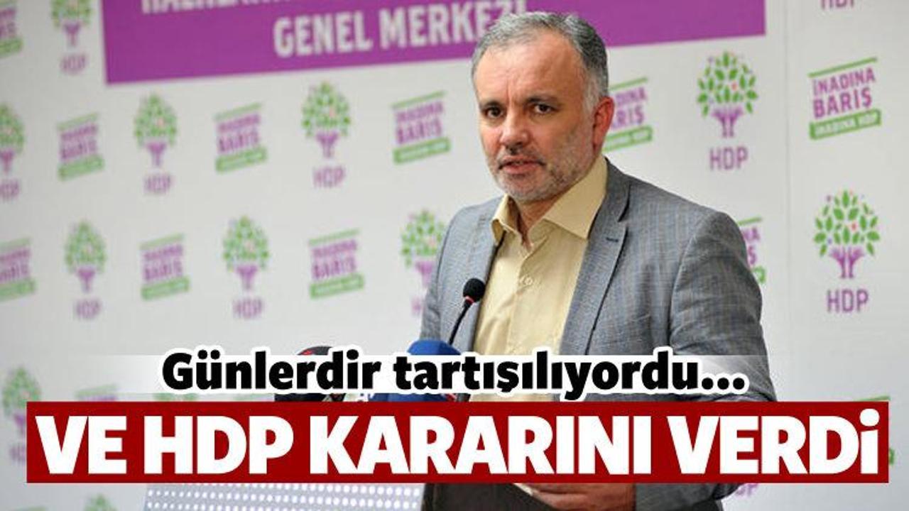 HDP Meclis'ten çekilecek mi? Karar verildi!