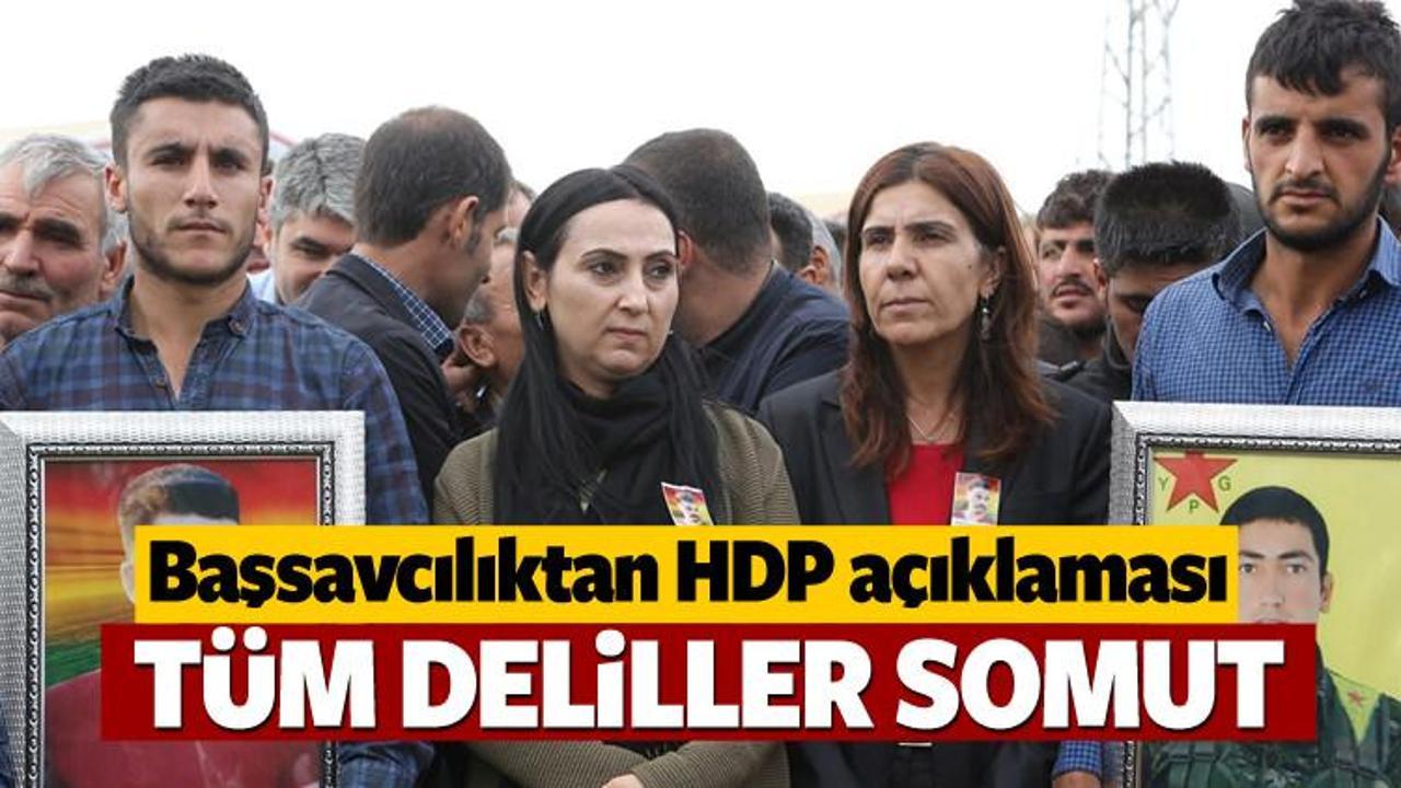 Savcılıktan HDP'li vekiller hakkında açıklama