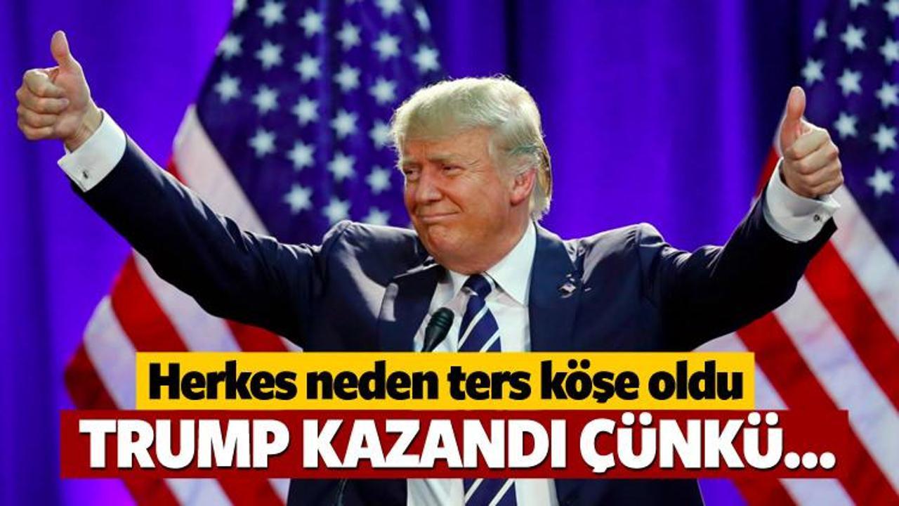 10 maddede Turmp nasıl kazandı?