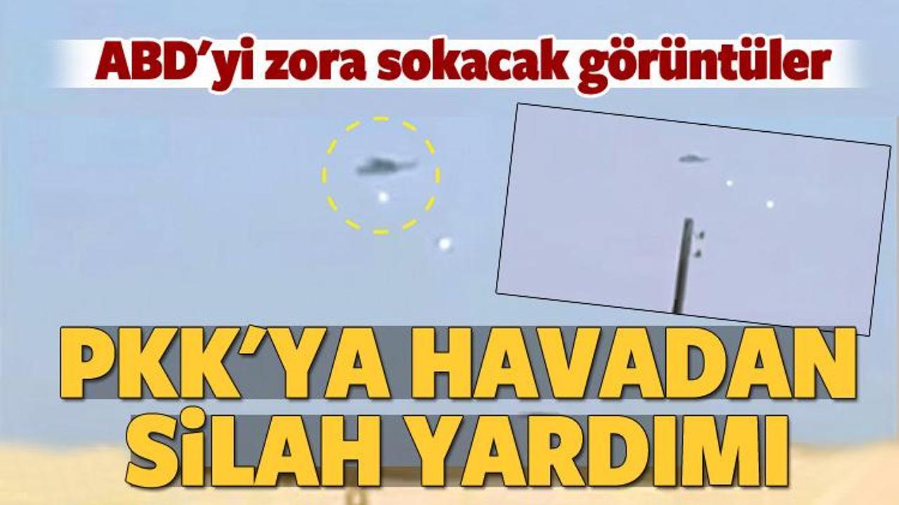 ABD'den PKK/PYD'ye havadan silah yardımı