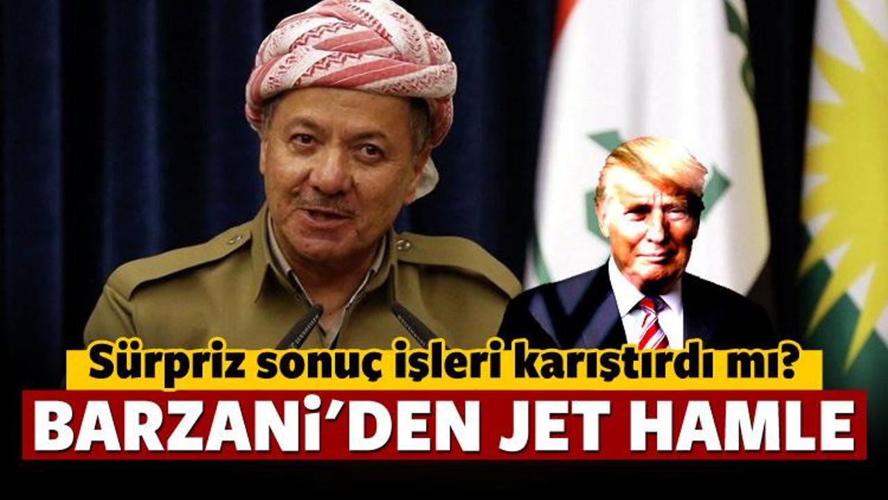 Barzani'den Trump'a jet çağrı