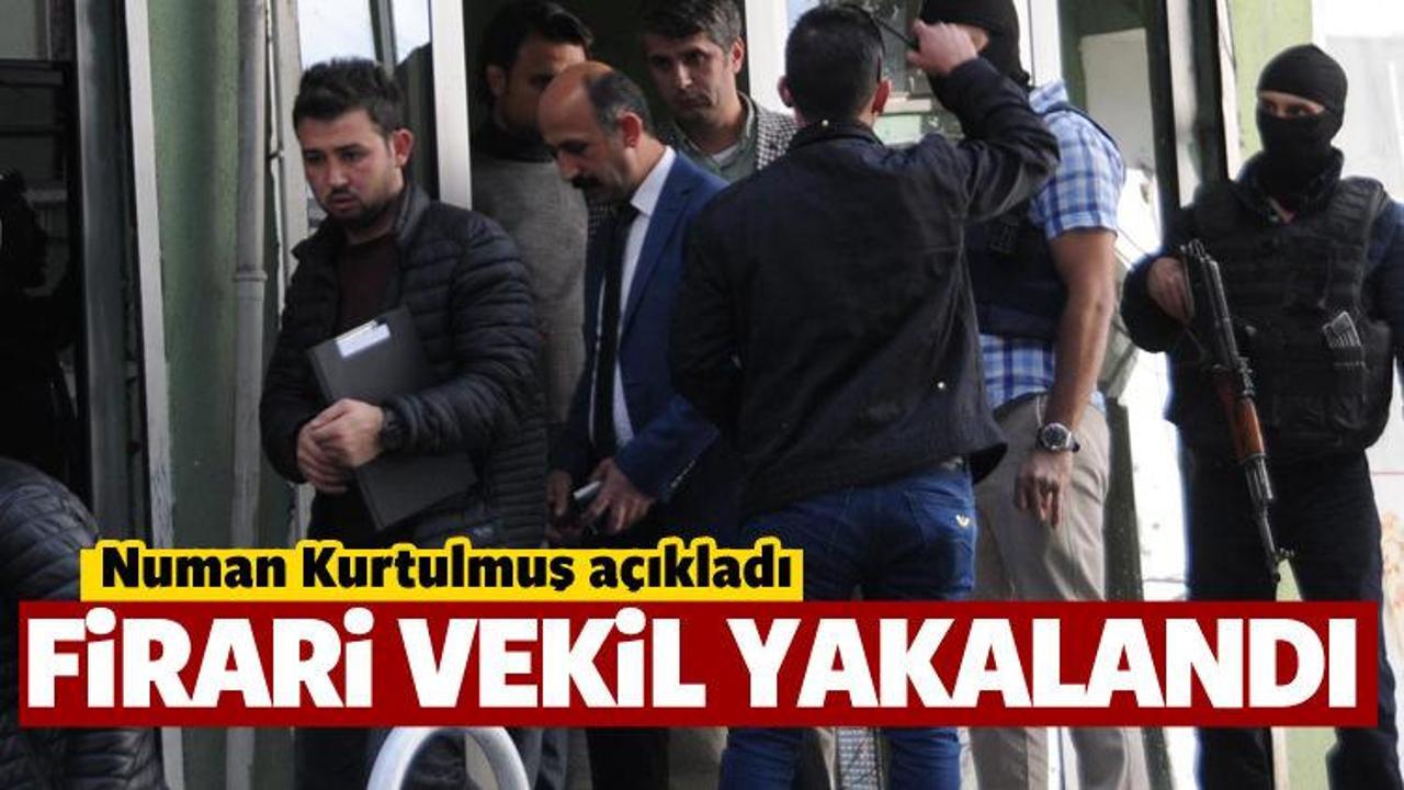 Firari HDP'li vekil yakalandı!