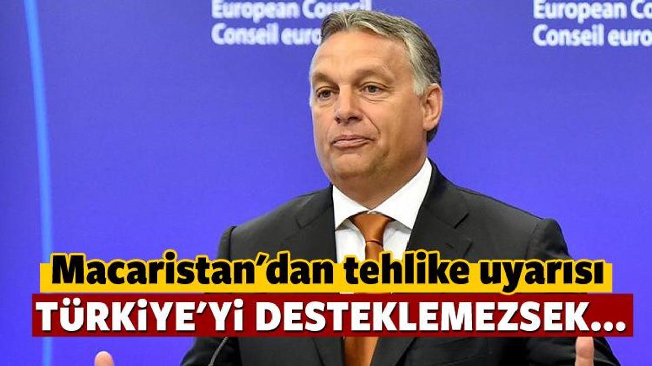 Macaristan: Eğer Türkiye'yi desteklemezsek...