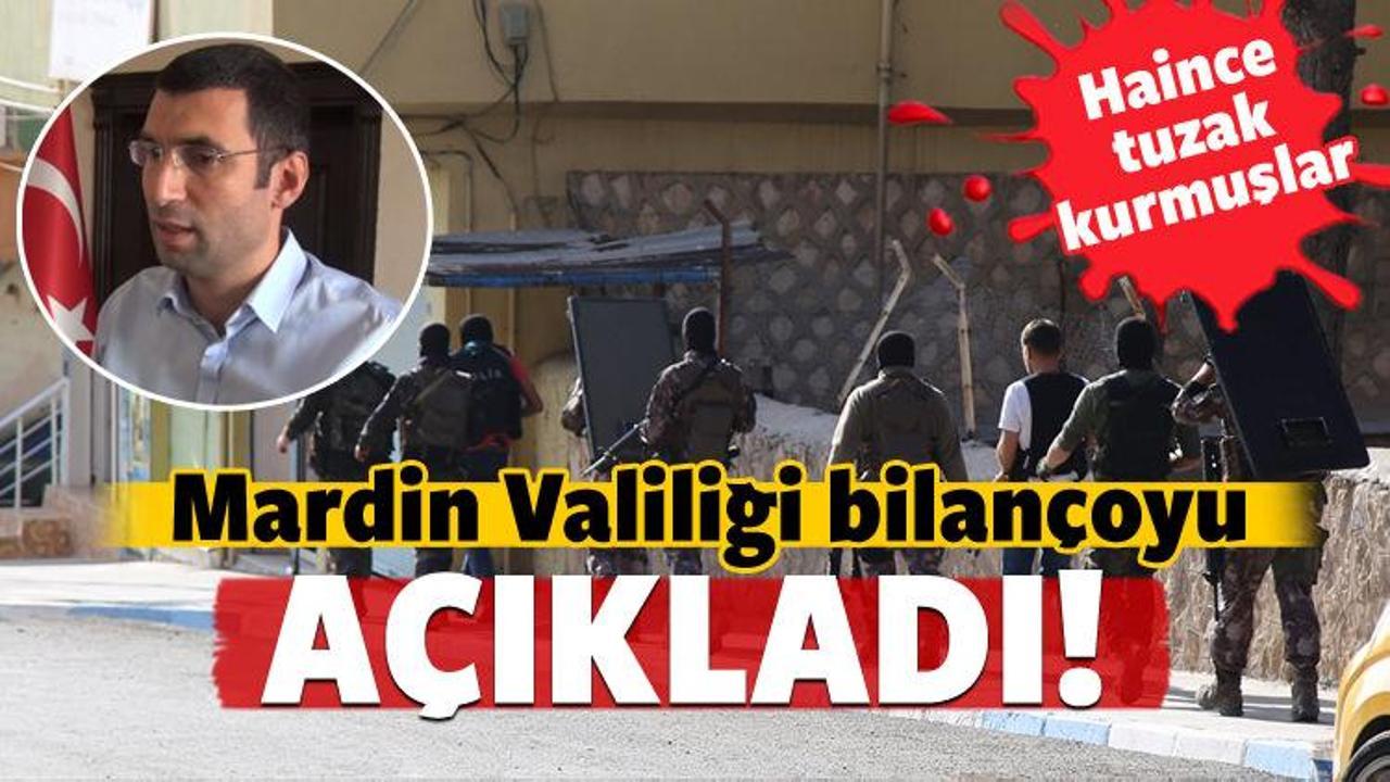Mardin Valiliği bilan&ccedil;oyu a&ccedil;ıkladı!