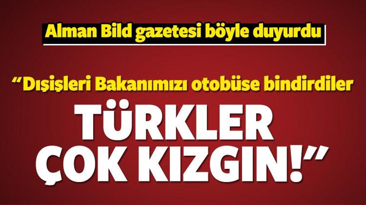 Alman Bild gazetesi: Türkler çok kızgın
