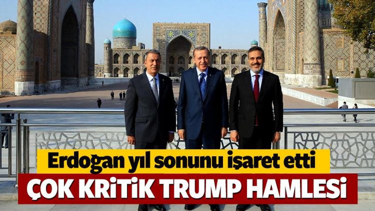 Erdoğan: Aralık ayında Trump'la görüşebiliriz 