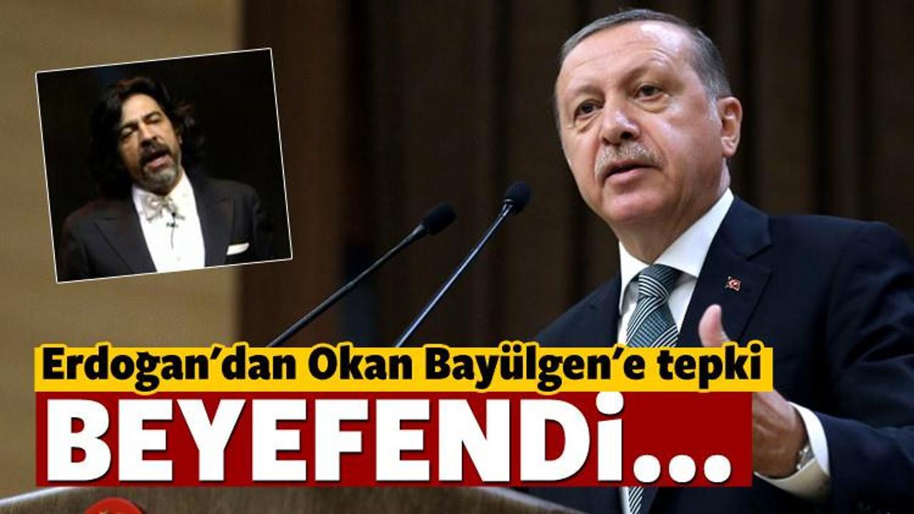 Erdoğan'dan Diriliş yorumu ve Bayülgen'e tepki