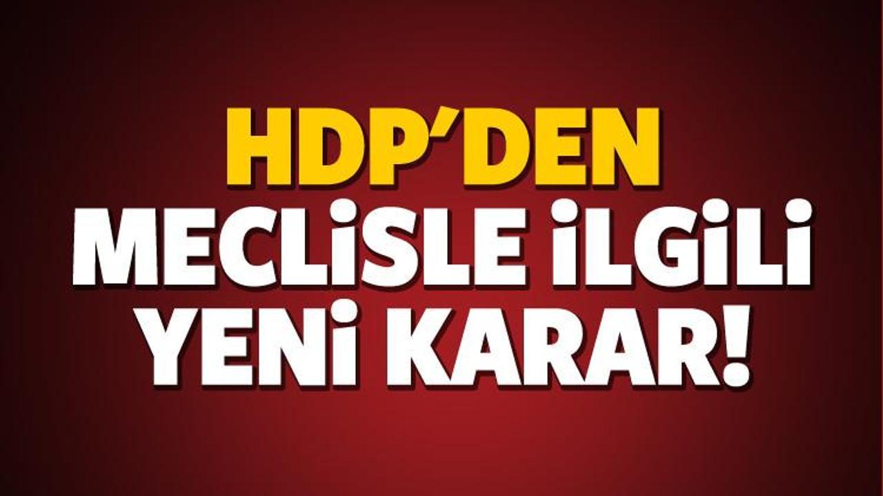 HDP yeni kararını Kartal mitinginde a&ccedil;ıkladı