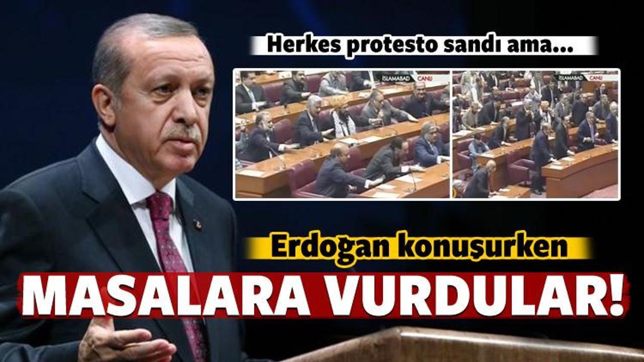 Herkes protesto ediyorlar sandı ama...