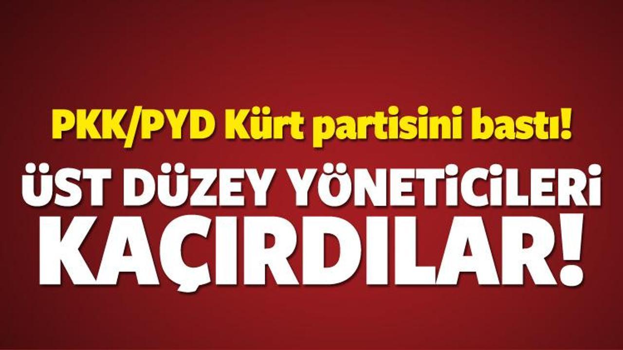 PYD, Kürt partisinin yöneticilerini kaçırdı