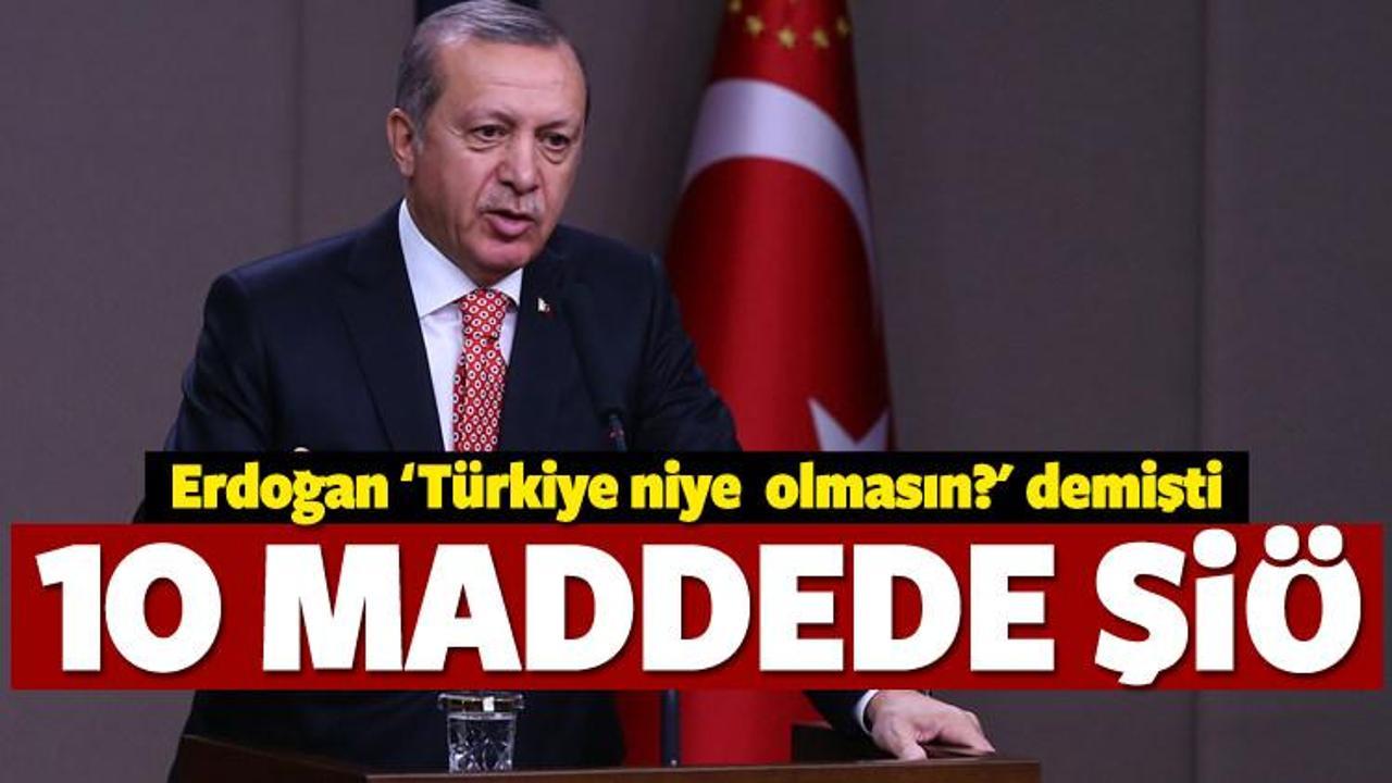 10 maddede Şanghay İşbirliği Örgütü