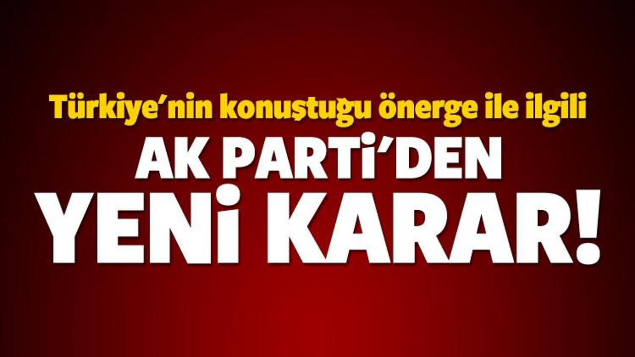AK Parti'den önerge ile ilgili yeni açıklama!
