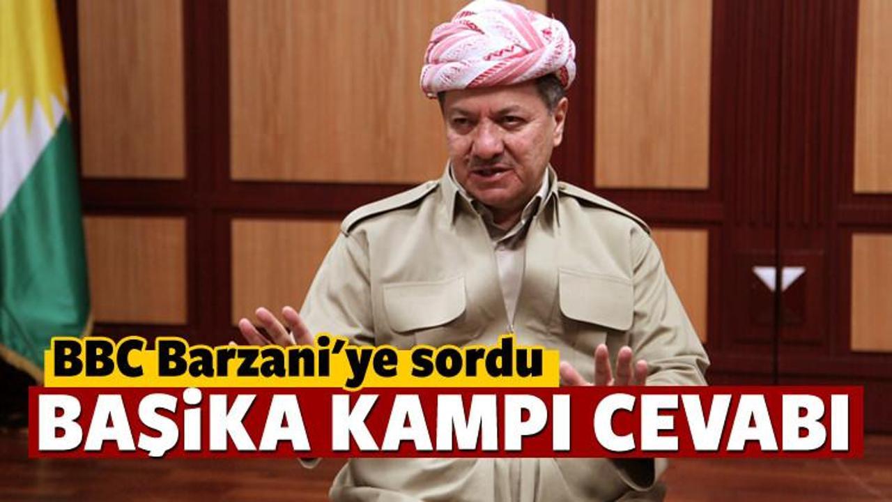 Barzani'den Başika kampı açıklaması