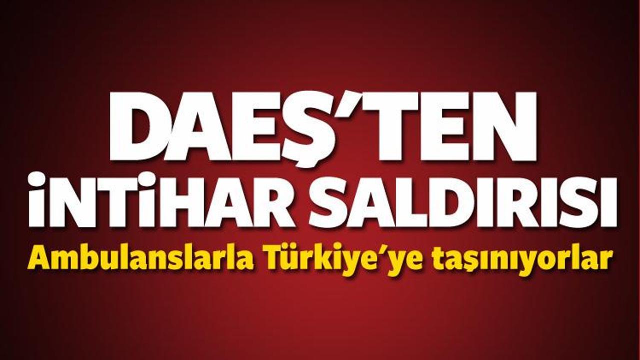 DAEŞ'ten intihar saldırısı: &Ouml;l&uuml; ve yaralılar var!