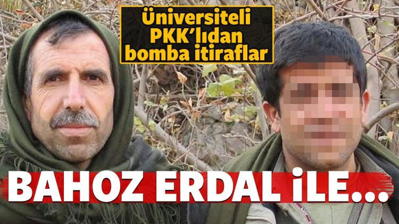 PKK'lı teröristten "bomba" itirafı