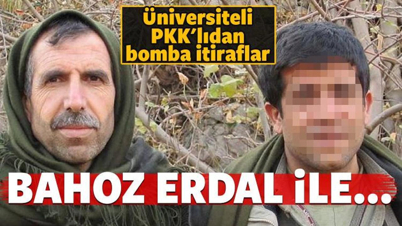 PKK'lı ter&ouml;ristten "bomba" itirafı