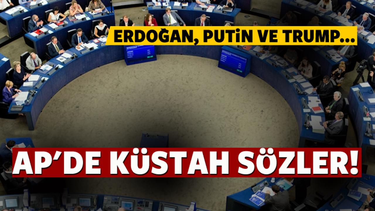 'Putin, Erdoğan ve Trump tehdit ediyor'