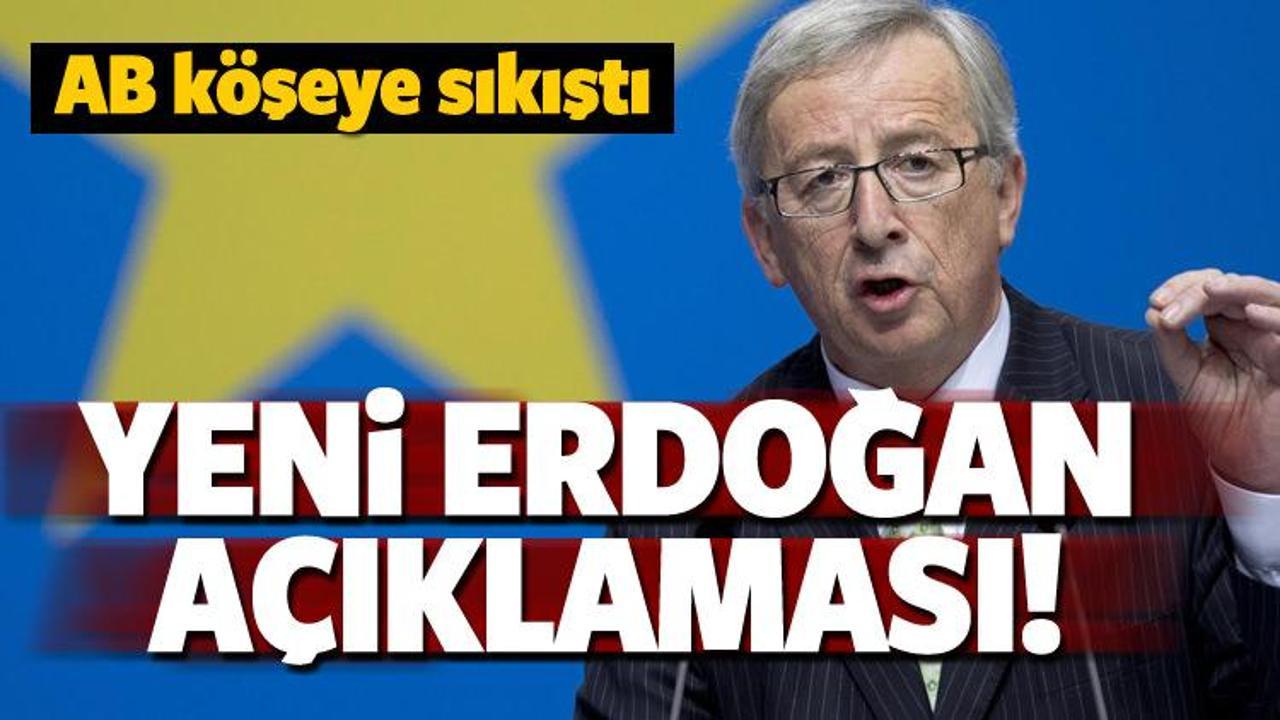 AB'den yeni açıklama: Erdoğan'a güveniyoruz!