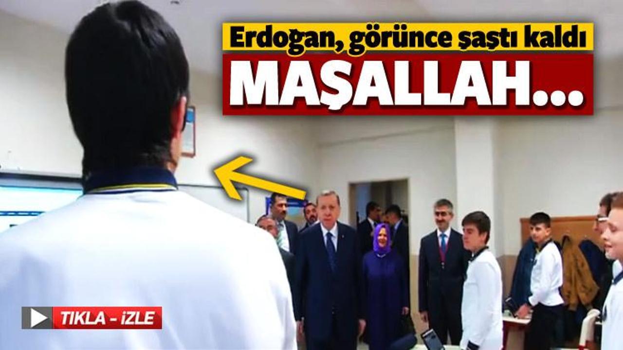 Erdoğan'ın güldüren diyaloğu; Sen basketçi misin?
