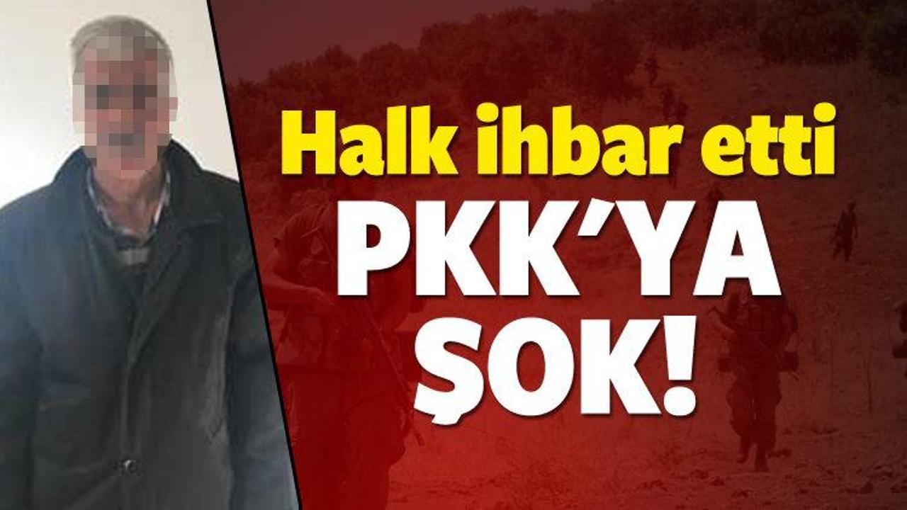 PKK'ya şok: Halk ihbar etti!