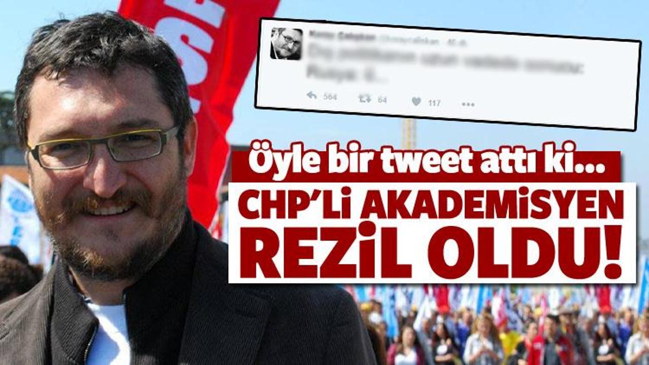 CHP'li akademisyen sosyal medyada alay konusu oldu