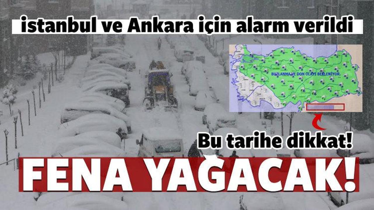 İstanbul'da kar ne zaman yağacak? İşte o tarih