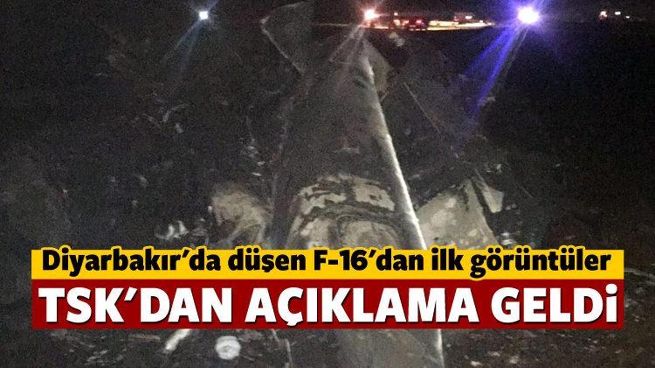 Diyarbakır'da F-16 d&uuml;şt&uuml;