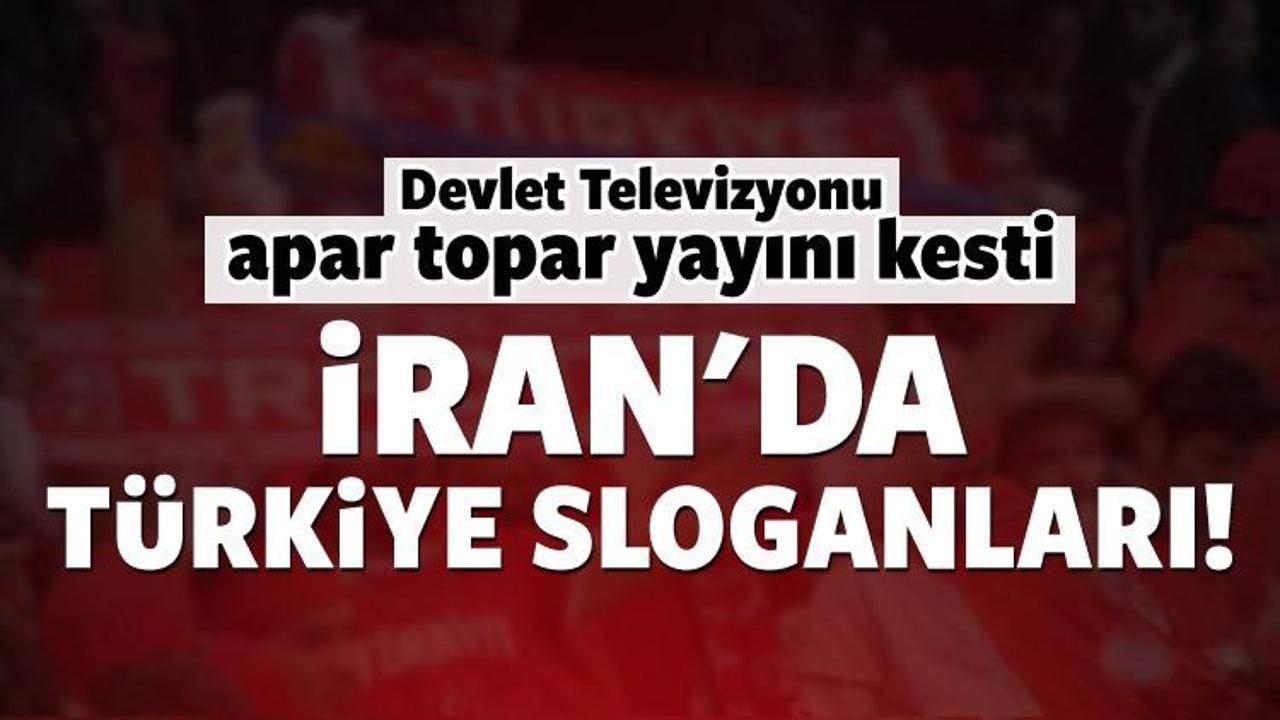 İran'da taraftarlardan Halep'e destek