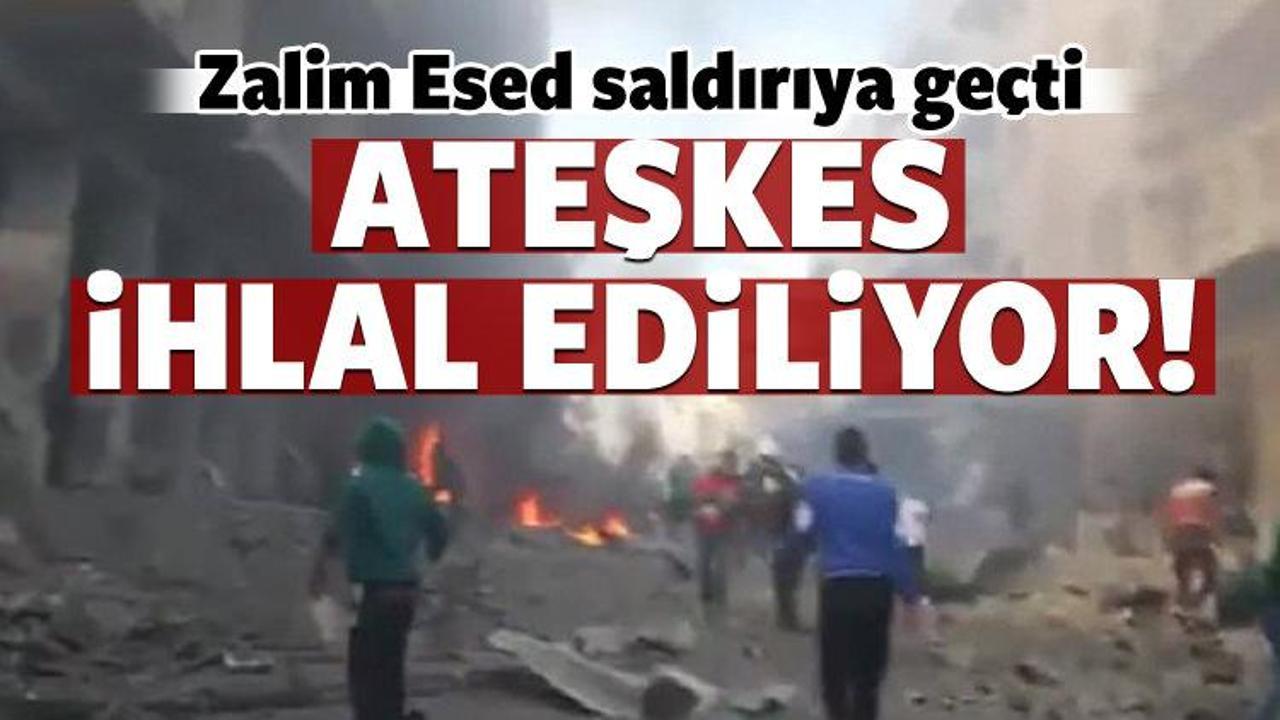 Zalim Esed saldırıya geçti!