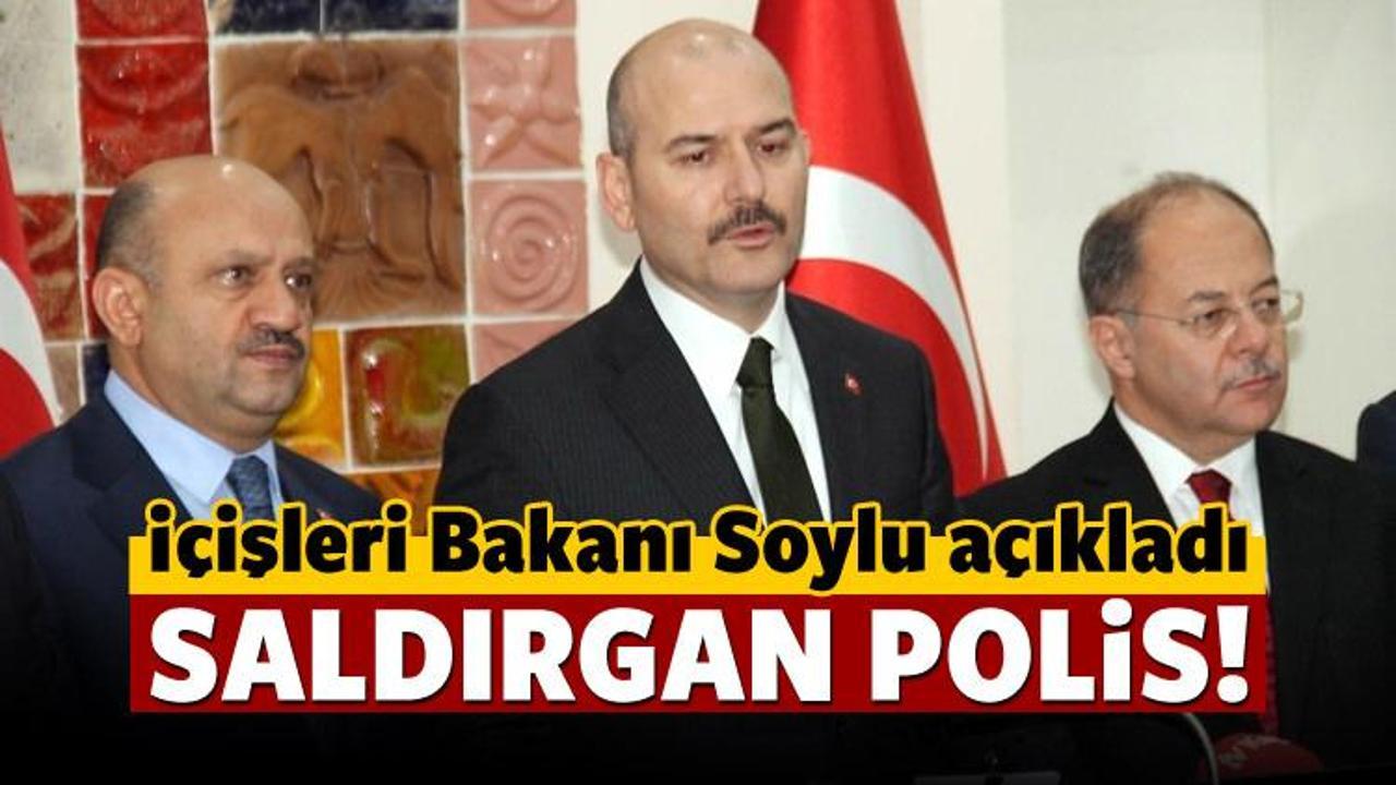 Bakan Soylu: Saldırgan bir çevik kuvvet polisi