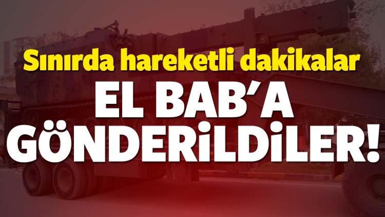 El-Bab&rsquo;a askeri sevkiyat!