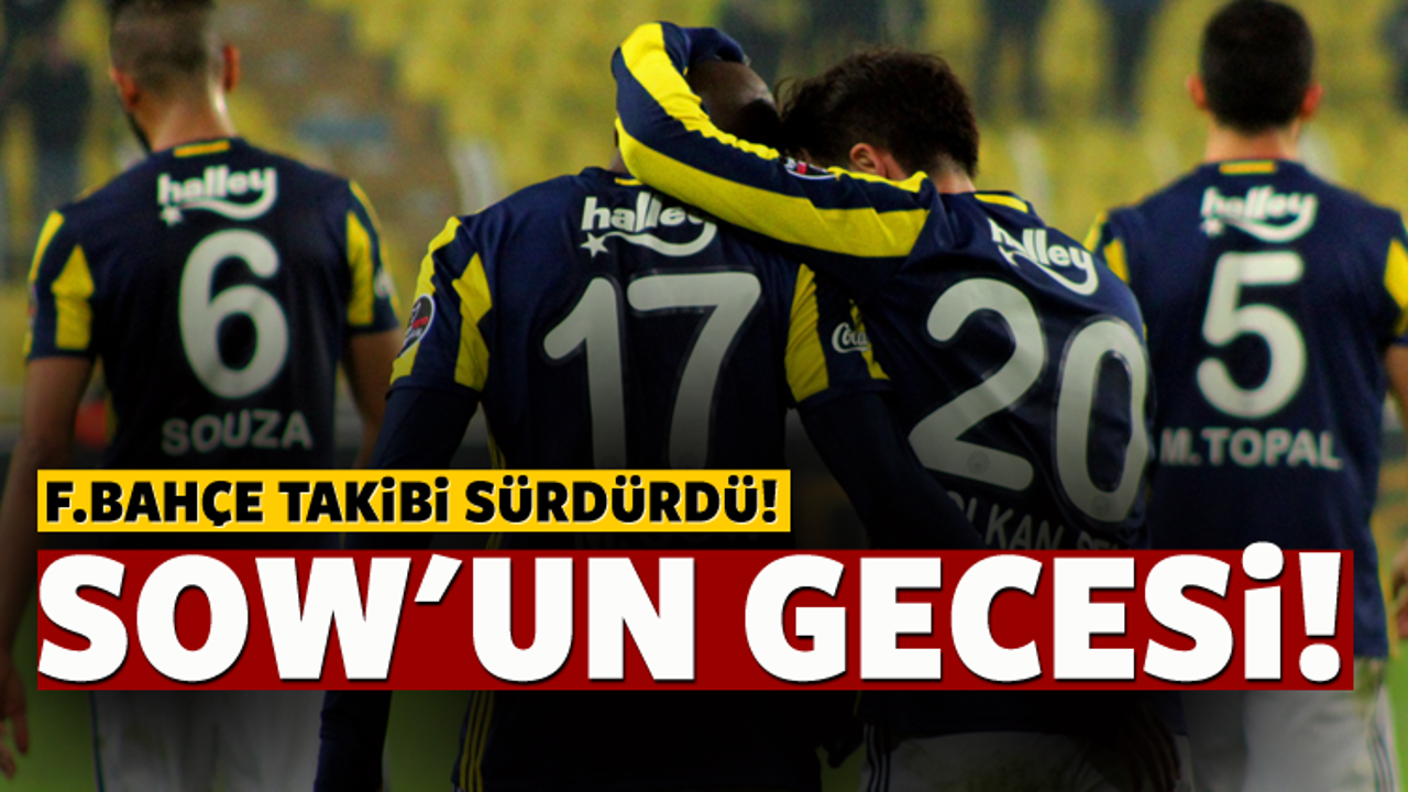 Kadıköy'de Sow'un gecesi! 