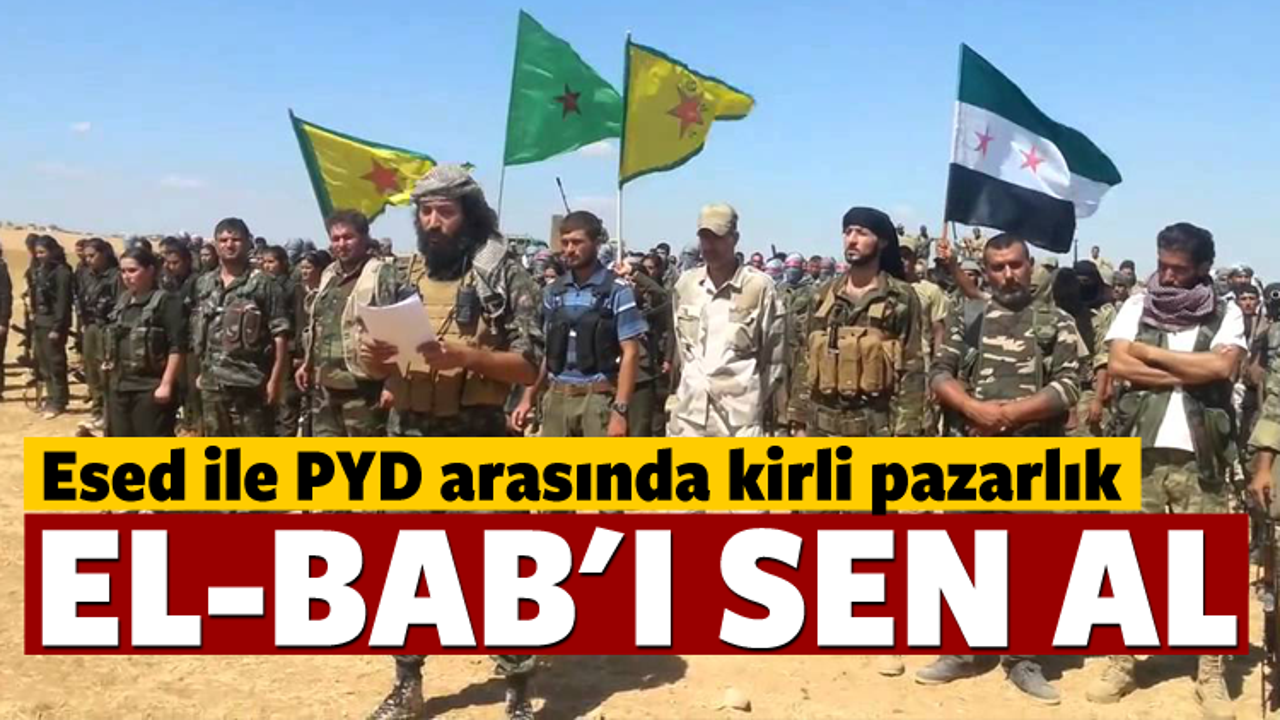 PKK/PYD ile Esed arasında kirli ittifak